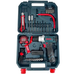 کیت دریل شارژی 12 ولت تک باتری رونیکس مدل RS-8611