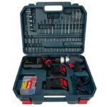 کیت دریل شارژی چکشی 20 ولت دو باتری رونیکس مدل RS-8619