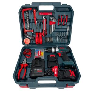 کیت دریل شارژی چکشی 20 ولت دو باتری رونیکس مدل RS-8620
