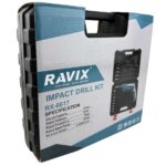 کیت دریل 13 میلیمتر با لوازم راویکس مدل RX-6617 - Image 9