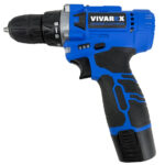 دریل شارژی ویوارکس مدل VR1215V ظرفیت ۱۲ ولت با ۲ باتری