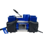 کمپرسور فندکی 2 سیلندر برند ویوارکس Vivarex مدل VR1206-ACT | پمپ باد قدرتمند خودرو با عملکرد سریع