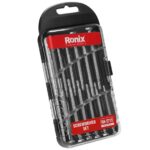 ست 12 عددی پیچگوشتی ساعتی برند رونیکس Ronix 2713
