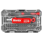 مجموعه ست 55 عددی بیت و بکس رونیکس RH 2717 Ronix مجموعه‌ای کاربردی برای تعمیرات دقیق
