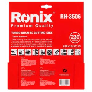 قیمت گرانیت بر 23 سانتیمتری توربو رونیکس مدل RH-3506 Ronix